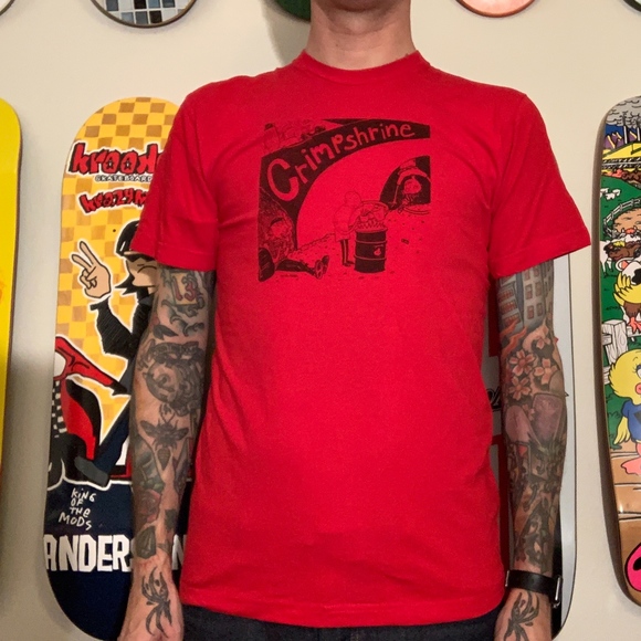 Crimpshrine  tee size Medium - Picture 1 of 2